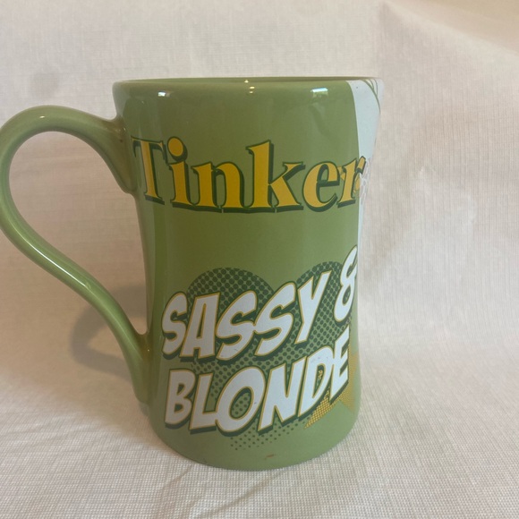 TINKER BELL Coffee MUG. SASSY & BLONDE Disney - Picture 3 of 7